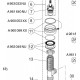 Rosette under the driver A960099AA Ideal Standard
