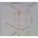 Pripojovacia vsuvka koncového dielu hlavovej sprchy A861390NU Ideal Standard