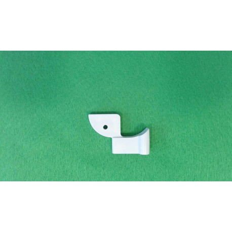 Das Ende der Schwellenleiste der Duschecke T2098AC SX Ideal Standard