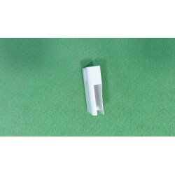 Der linke Glashalter der Ideal Standard Duschecke