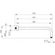 Brausearm Idealrain B9445AA Ideal Standard