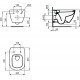 Toilet Tesi T007801 Ideal Standard