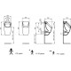 Urinal Connect E567601 Ideal Standard