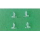 Plastic shelf holders Connect Space EF31867 Ideal Standard