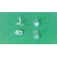 Plastic shelf holders Connect Space EF31867 Ideal Standard