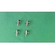 Chrome shelf holders 4 Ideal Standard