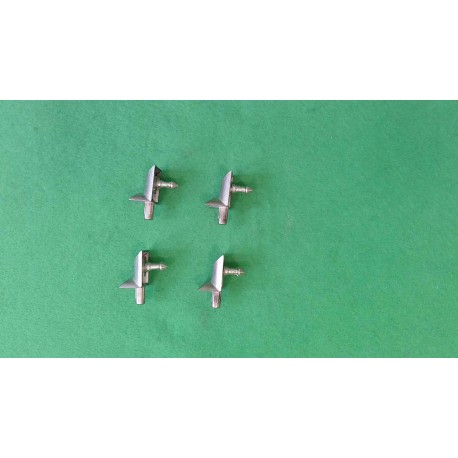 Regalhalter aus Chrom, 4 Stück Ideal Standard