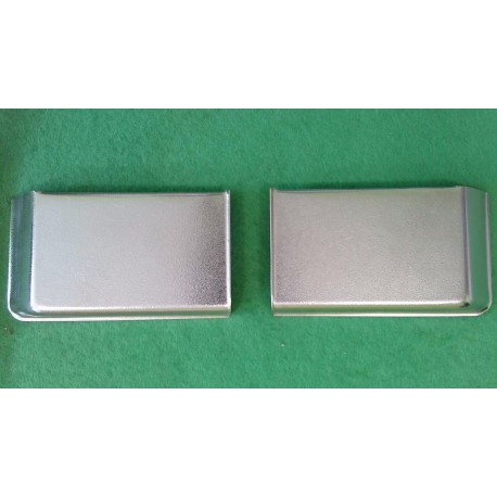 Chrome-plated covers of the Ideal Standard cabinet holders