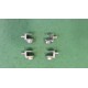 Chrome shelf holders 2 Ideal Standard