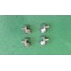 Chrome shelf holders 3 Ideal Standard