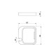 Mydelnička Senses 110 T000438AA Ideal Standard