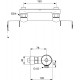 Montagesatz B960722AA Ideal Standard