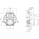 Unterputz-Bademischermodul A1300NU Ideal Standard