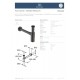 Sink siphon T4441A5 Ideal Standard