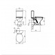 Kombi-WC Vidima W835201 Ideal Standard
