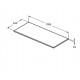 Top plate Connect Air E0851EQ Ideal Standard
