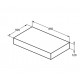 Furniture shelf Adapto U8407FF Ideal Standard