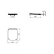 Sliding seat Strada II T360101 Ideal Standard SC
