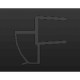 Duschgehäusedichtung Ideal Standard LV83567