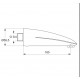 Bath wall outlet A2924AA Ideal Standard