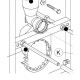 Waste pipe clamp W871167 for Ideal Standard installation