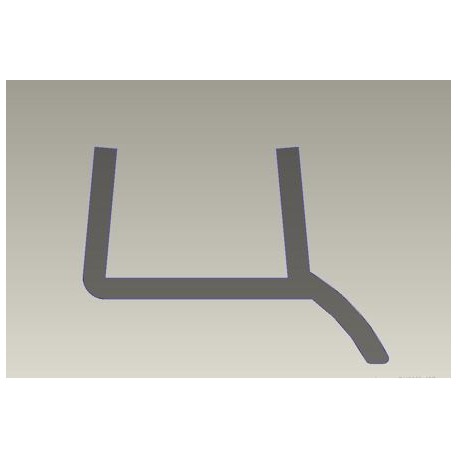 Shower enclosure seal Synergy Ideal Standard LV83067