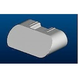 Pivot door lower and upper foot cover Synergy LV857YB Ideal Stanadrd