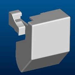 Befestigungsfuß für Pivottüren Synergy 1200 LV840AA Ideal Standard