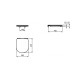 Schiebesitz Tesi T352701 Ideal Standard SC
