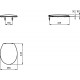 Klozetové sedátko Vidima W303201 Ideal Standard SC