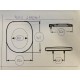 Sliding seat Playa J492901 Ideal Standard