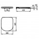 Toilet seat TESI T352901 Ideal Standard SC