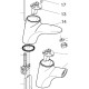 Idyll Ideal Standard hose / tube holder