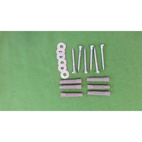 Set of stainless steel screws Ideal Standard