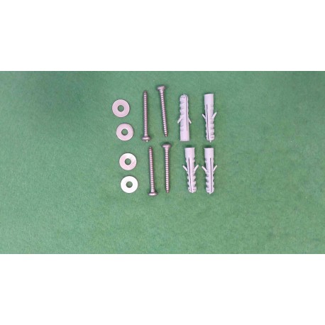 Set of stainless steel screws DELUXE / A Ideal Standard