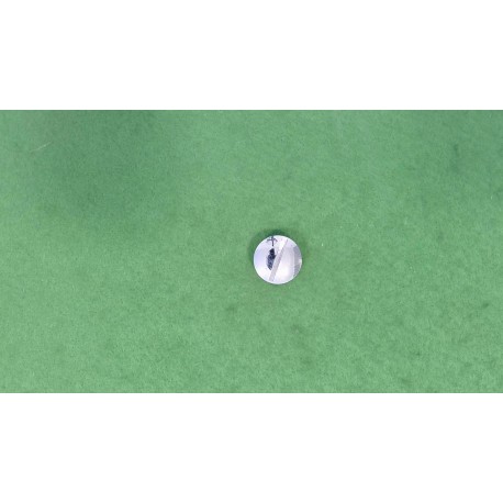Chrome-plated plug for Moments Ideal Standard