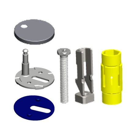 Skrutky pre sedátko Ideal Standard CONNECT EW00367 - BS03 SC