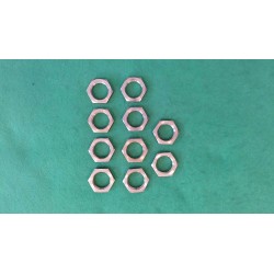 Flat brass nut Ideal Standard