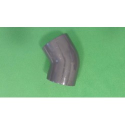 PVC Bogen 45° 50mm Ideal Standard