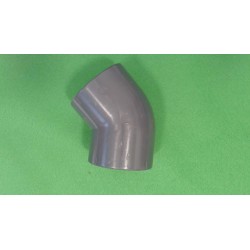 PVC Bogen 45° 50mm Ideal Standard