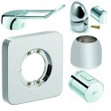 Abdeckungen, Kappen, Rosetten, Hebel, Batterietreiber Ideal Standard, Jado